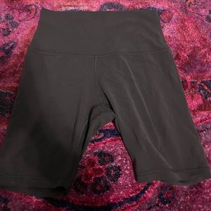 Lululemon Biker Shorts, size 6, color: black